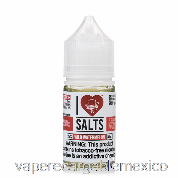 Vape Recargable Sandía Salvaje - I Love Salts - 30ml 25mg